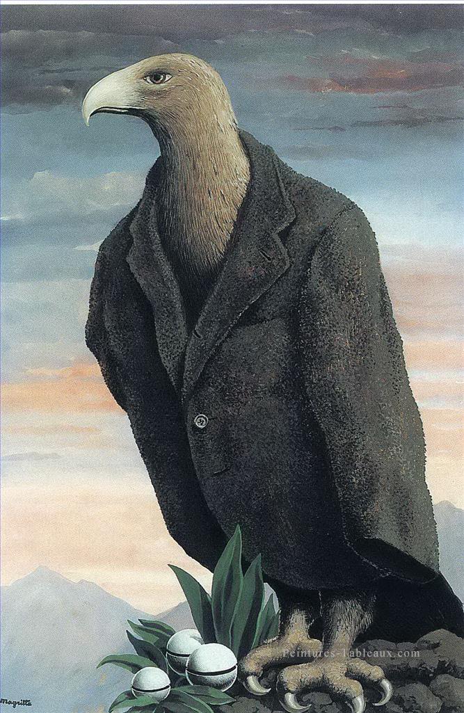 現在のルネ・マグリット 1939年油絵